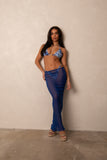 OCEAN BLUES RING BIKINI SET & COBALT MESH MAXI