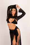 LACE SUPER CROP TOP