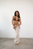 CREAM LACE MAXI SKIRT