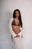 CREAM LACE SHRUG