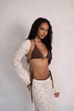 CREAM LACE SHRUG
