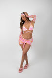 SUMMER BLOSSOM 3 PIECE SWIM WITH SLEEVES