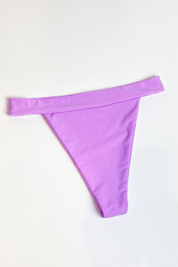 LILAC HIGH-WAISTED PANELLED BOTTOMS